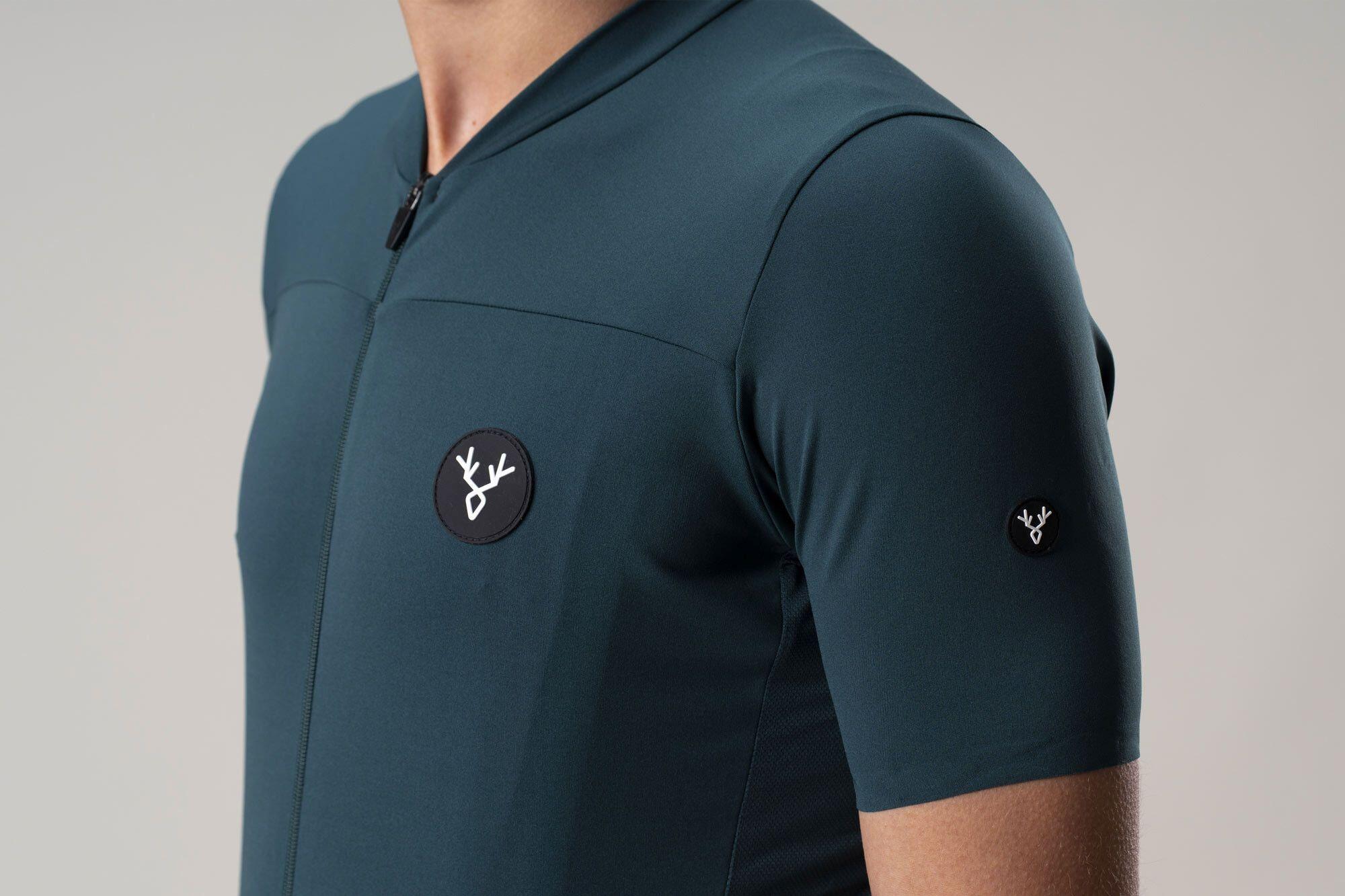 LeBram Ventoux Short Sleeve Jersey Agave Green 3/7