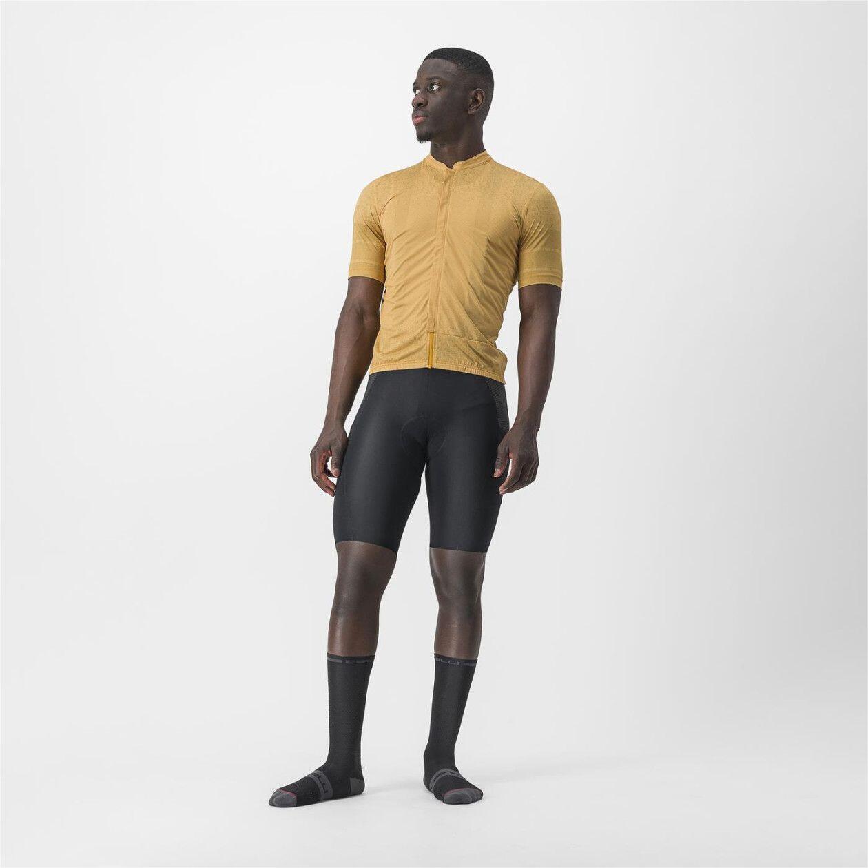 Castelli Unlimited Terra Short Sleeve Jersey Light Orange 5/7