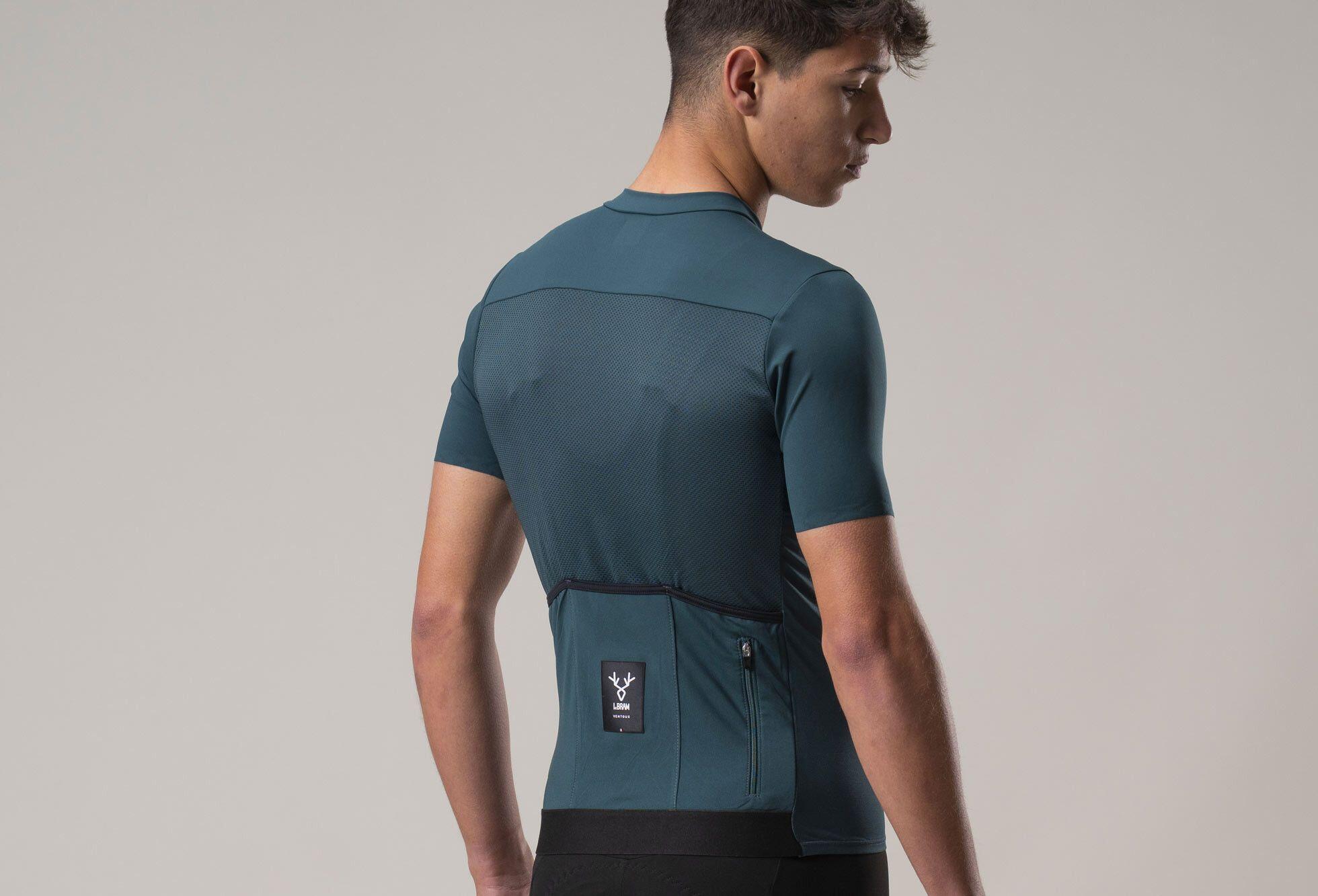 LeBram Ventoux Short Sleeve Jersey Agave Green 5/7