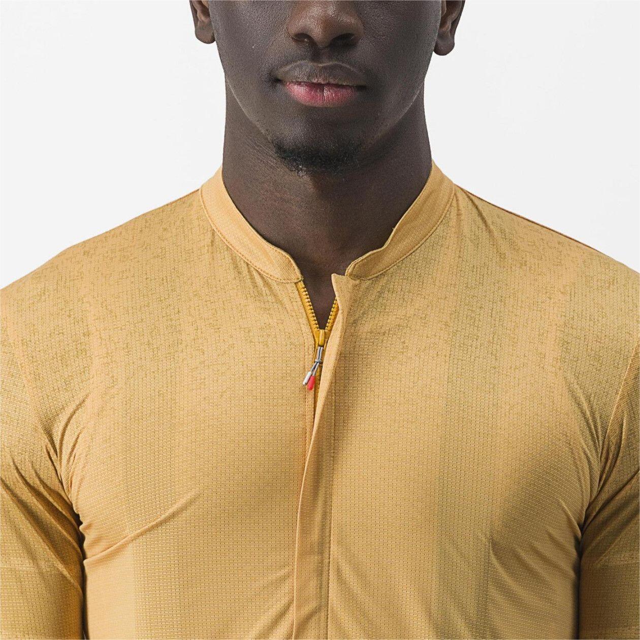 Castelli Unlimited Terra Short Sleeve Jersey Light Orange 4/7