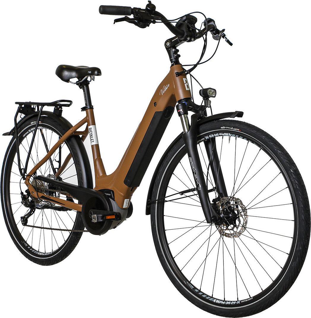 Bicyklet Victoire Elektrische Stadsfiets Shimano Alivio 9S 400 Wh 700 mm Bruin 2/7