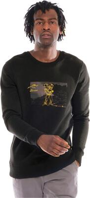 Artilect path crew zwart heren t-shirt met lange mouwen
