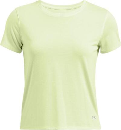 Maillot Manches Courtes Under Armour Launch Run Vert Femme