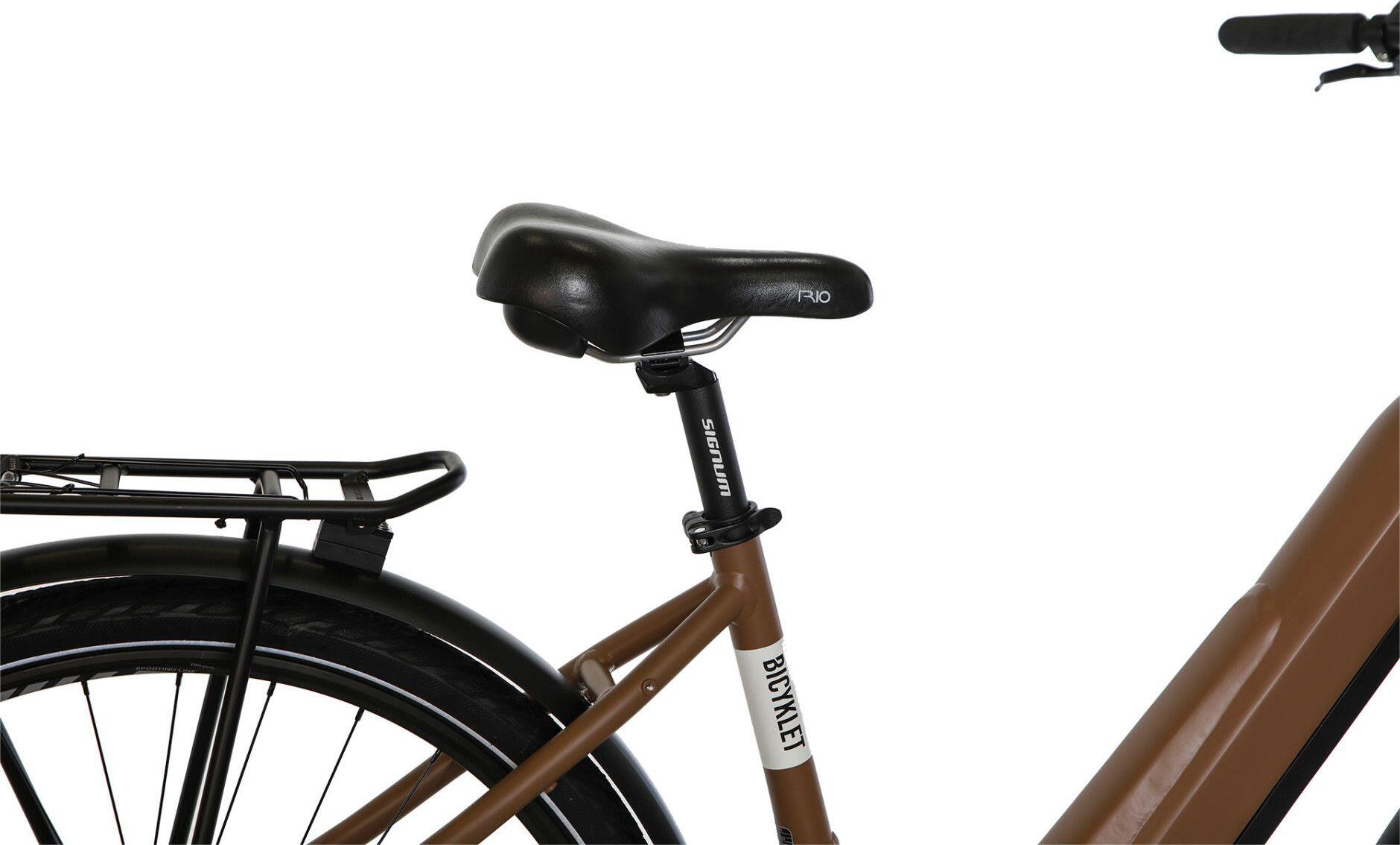 Bicyklet Victoire Elektrische Stadsfiets Shimano Alivio 9S 400 Wh 700 mm Bruin 5/7