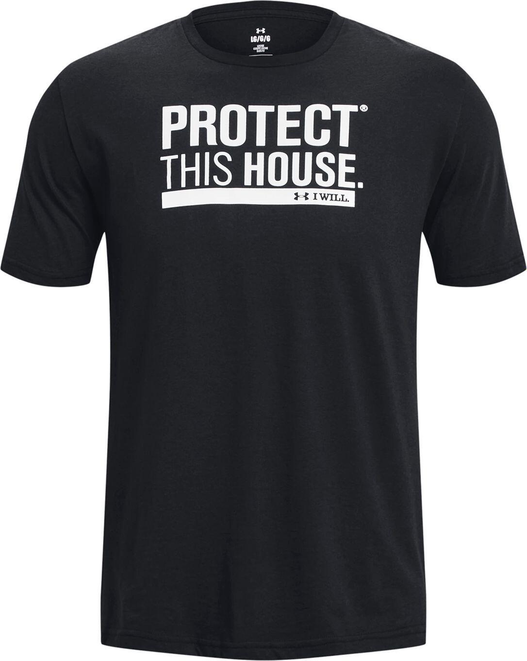 Under Armour Protect This House T-Shirt Preto Homem 5/6