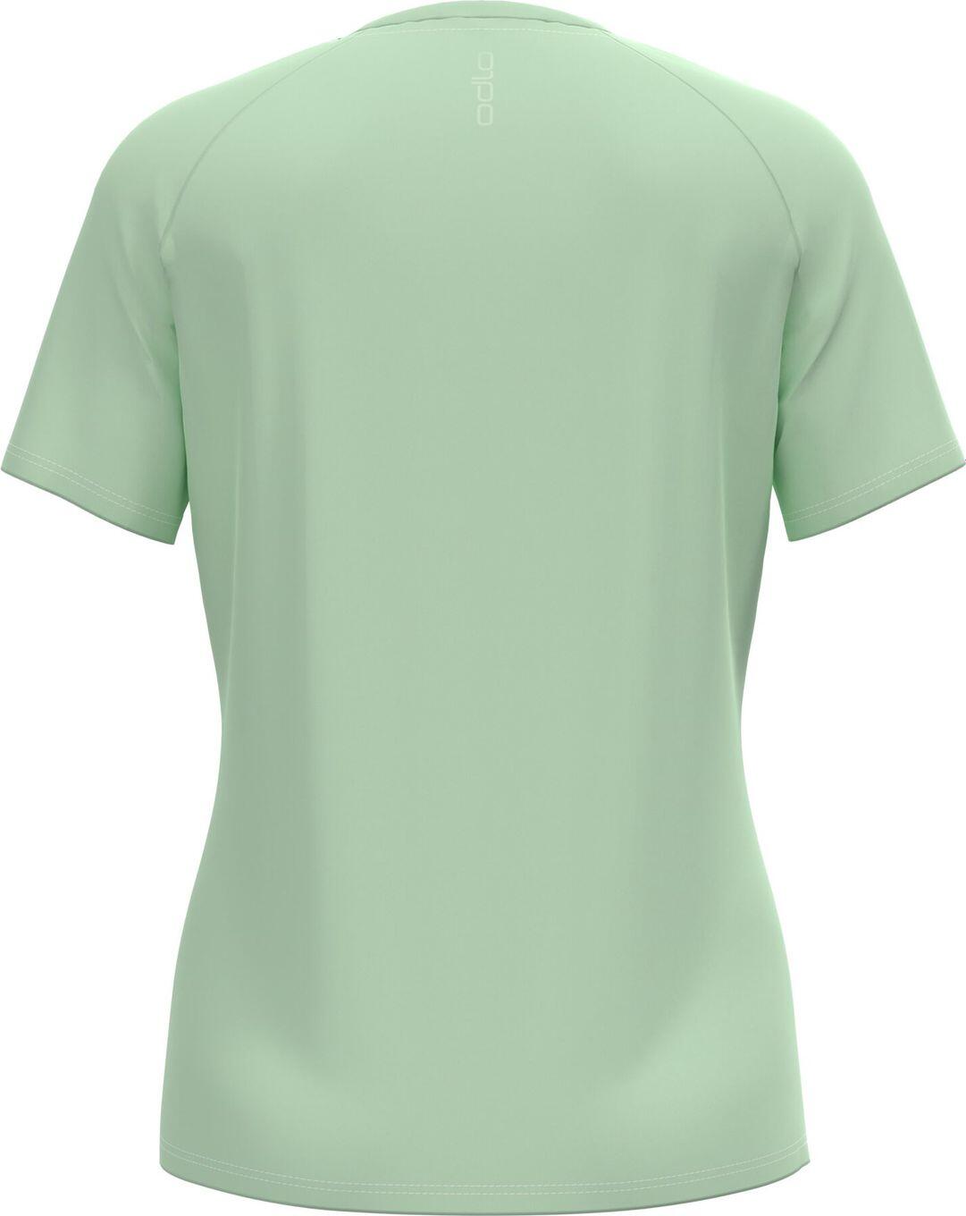 T-Shirt Running Odlo Essential Print Vert Femme 2/6