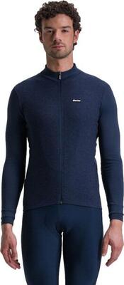 Santini pure long sleeve jersey blauw