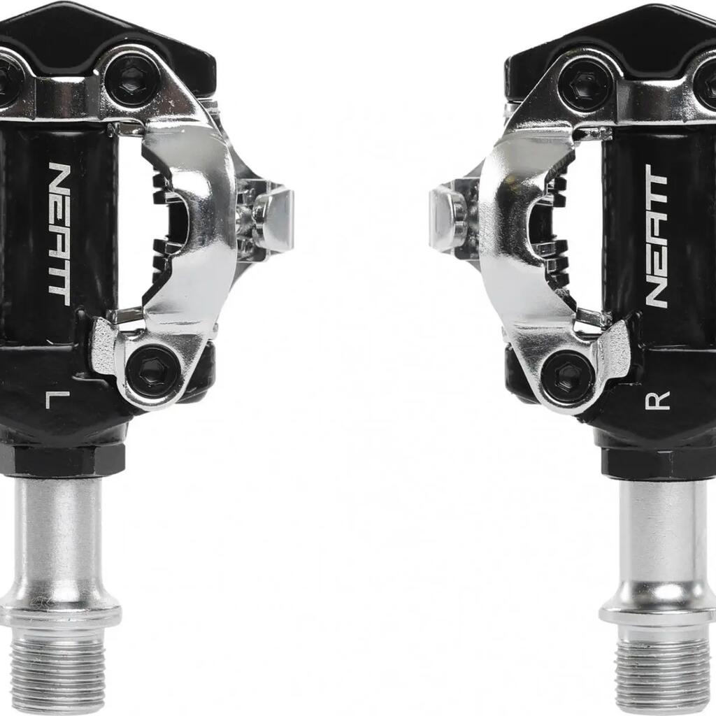 Neatt MTB/Gravel Clipless Pedals SPD Black