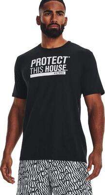 Under armour protect this house zwart heren t-shirt