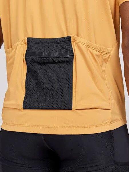 Maillot manches courtes Craft Adv Gravel Orange Sable 4/4