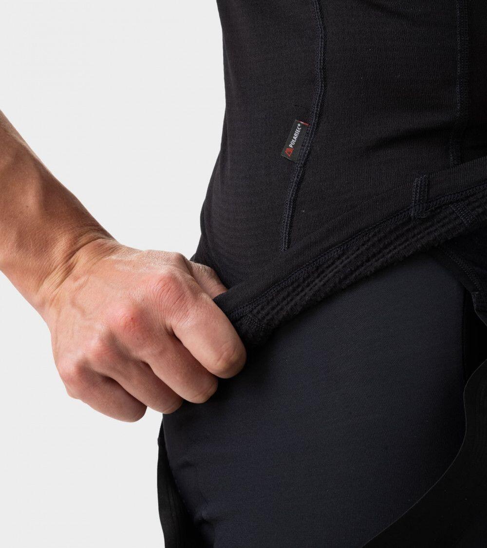 Baselayer Kurzarm Alé Grid Schwarz 5/6