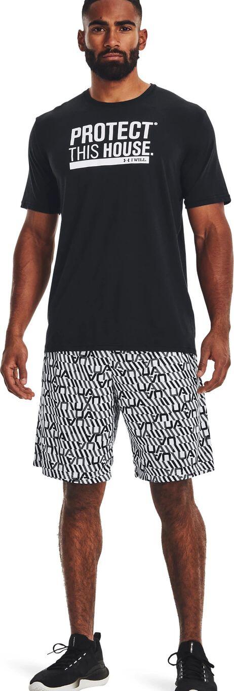 Under Armour Protect This House T-Shirt Preto Homem 4/6
