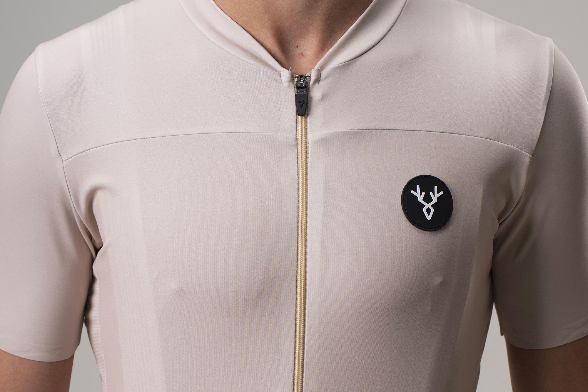 Maillot Manches Courtes LeBram Ventoux Beige 4/7