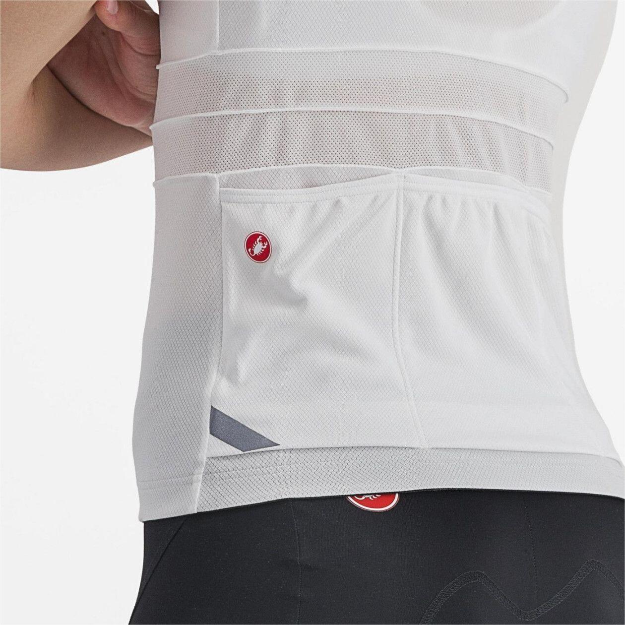 Maglia senza maniche Castelli Anima 4 Bianco Avorio 2/5