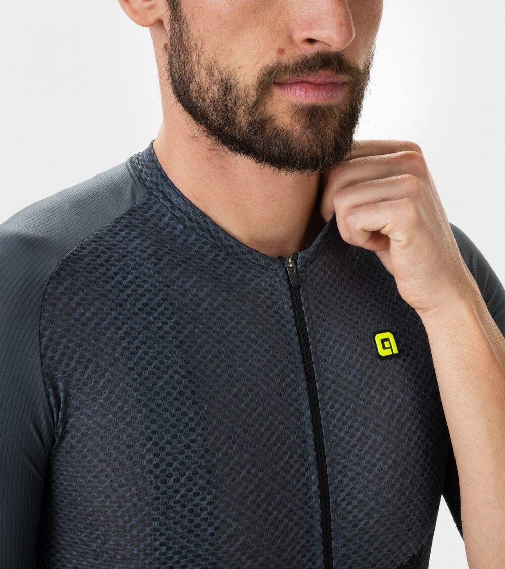 Alé Web Short Sleeve Jersey Black 4/7