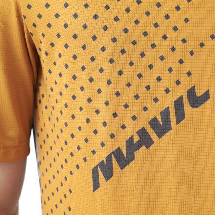 T-Shirt Running Mavic Crosstrail Jaune Homme 6/6