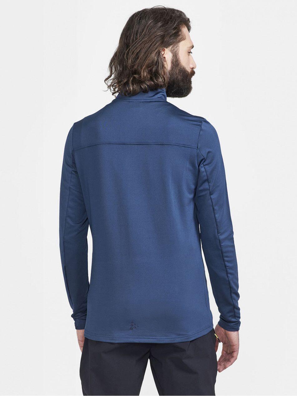 Maillot Manches Longues Col 1/2 Zip Craft Core Gain Bleu Homme 2/3