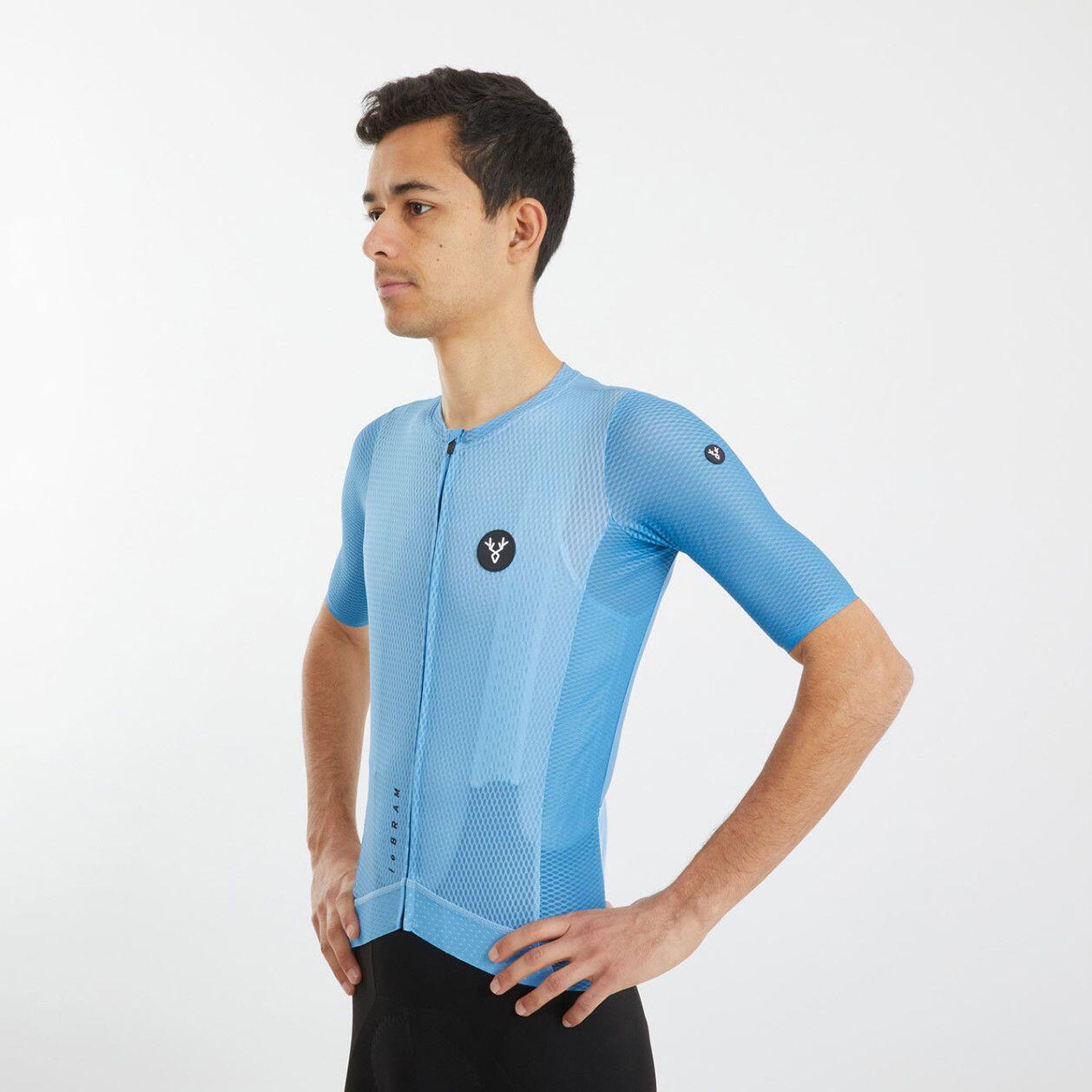 LeBram Izoard Ultralight Short Sleeved Jersey Smoked Blue 4/5