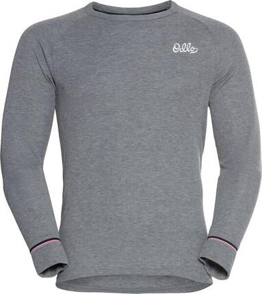 Odlo Active Warm Eco Sapphire Blue 1/2 Zip Long Sleeve Jersey