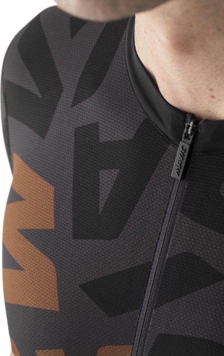 Maillot Manches Courtes Mavic Aksium Graphic Bronze/Carbone 5/6