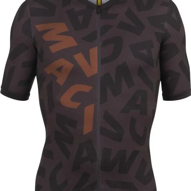 Mavic Aksium Graphic Bronze/Carbon Short-Sleeve Jersey