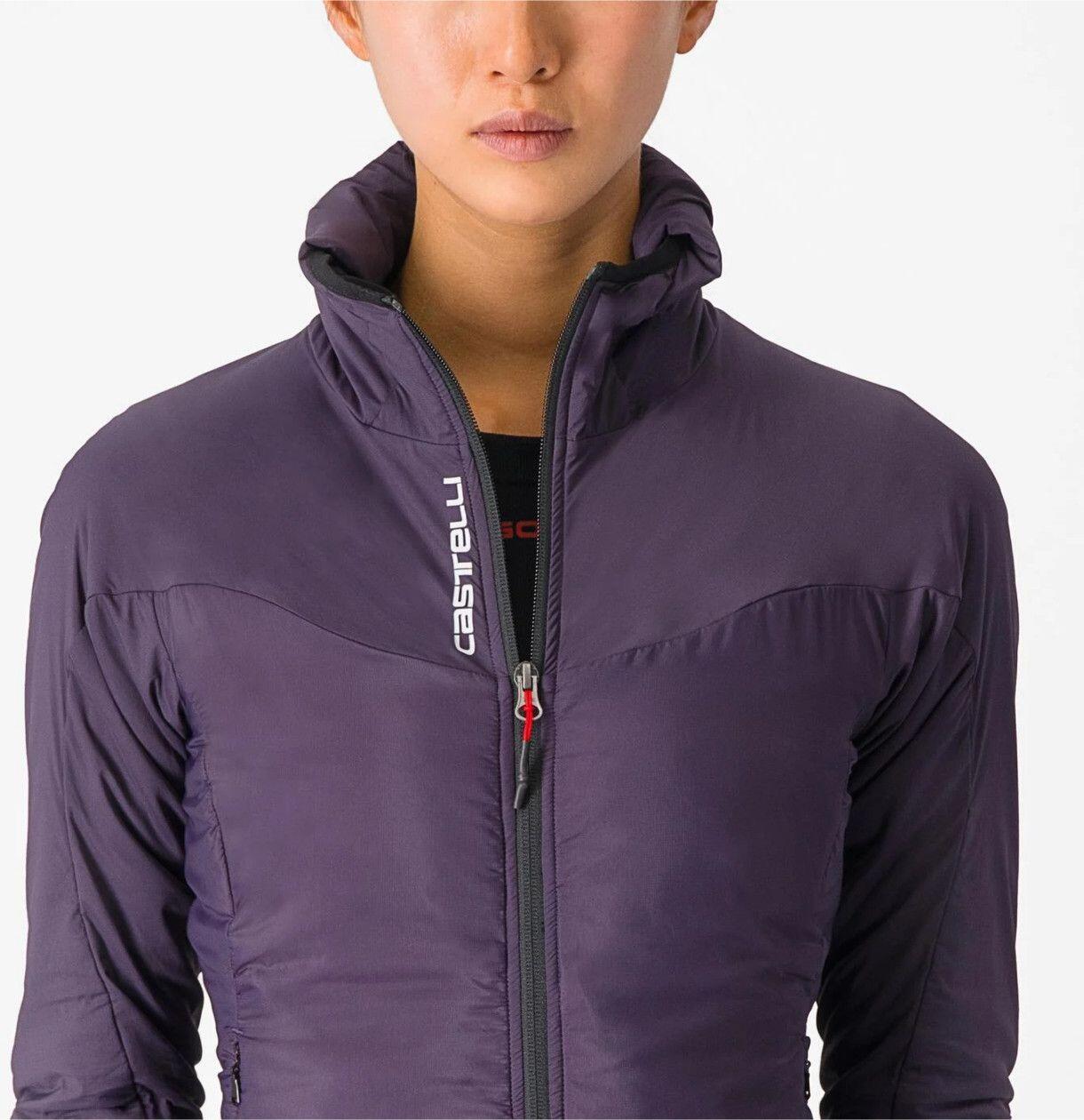 Casaco de manga comprida Castelli Fly Thermal Violet para mulher 3/5