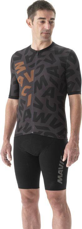 Maillot Manches Courtes Mavic Aksium Graphic Bronze/Carbone 4/6