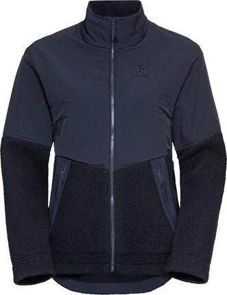 Halden Cosy Fleece mit Reißverschluss – Recyceltes Sherpa-Fleece, Retro-Stil.