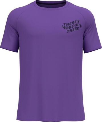 Odlo Essentials Print Paars Jersey met korte mouwen