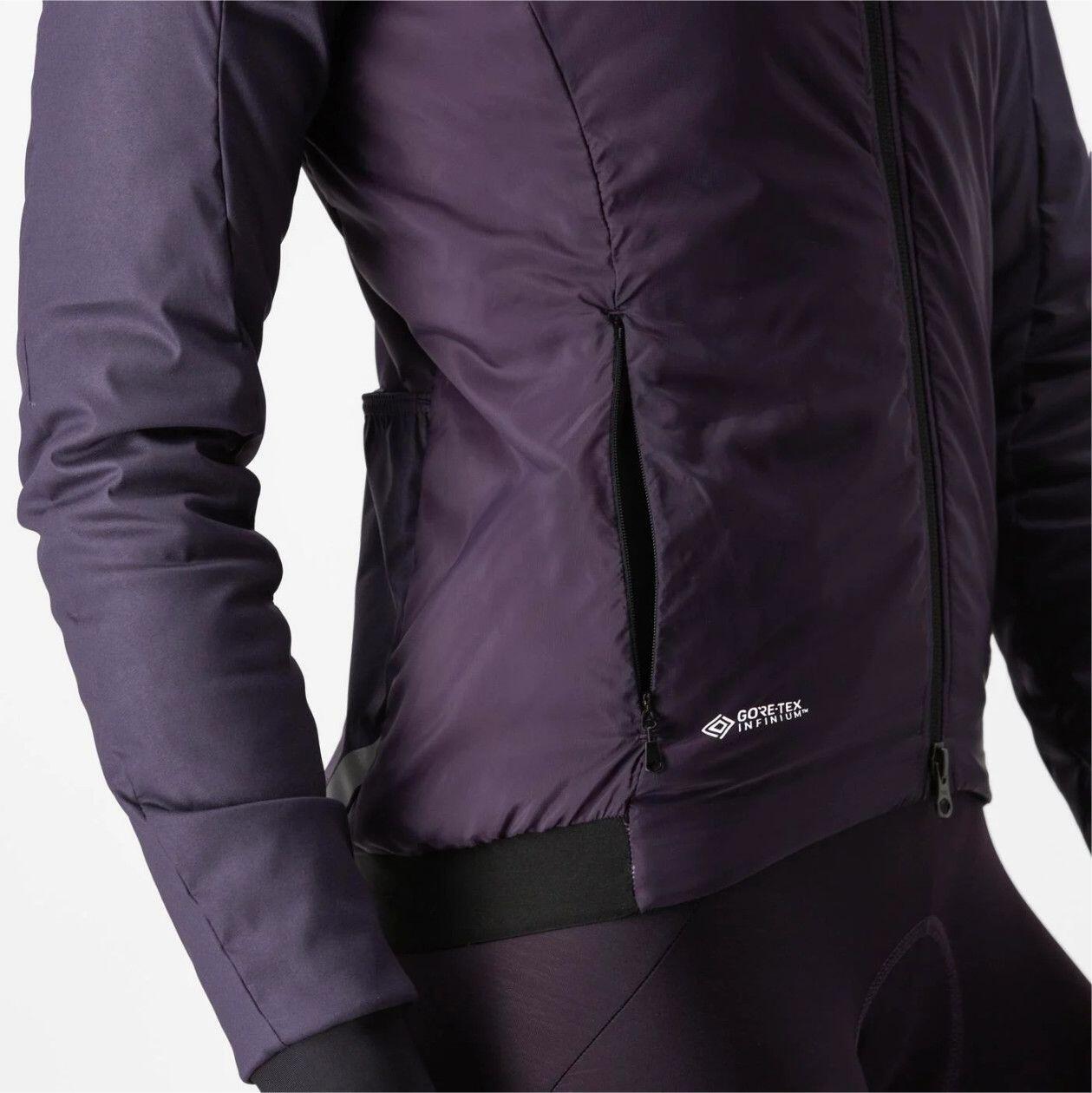 Casaco de manga comprida Castelli Fly Thermal Violet para mulher 5/5