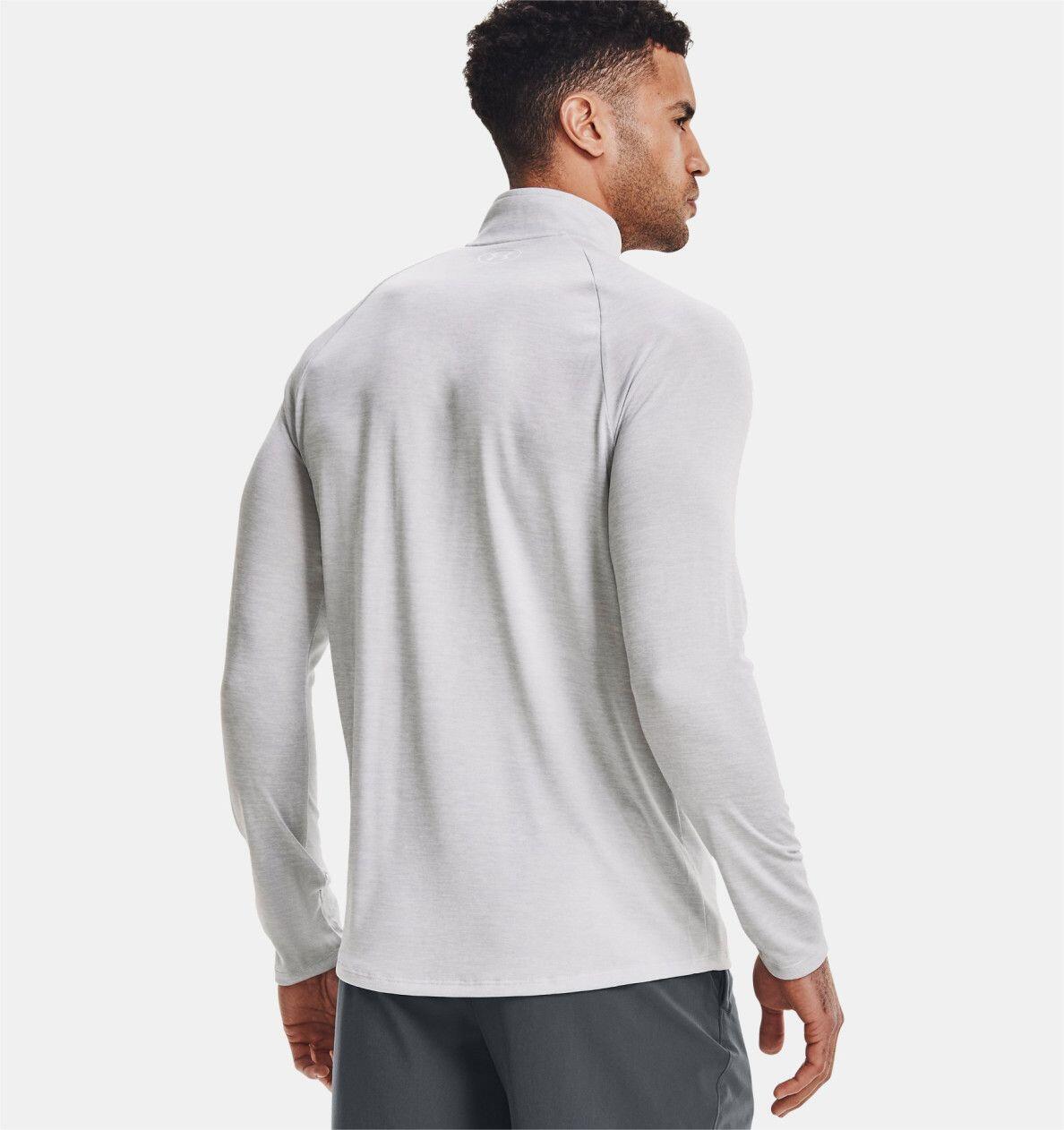1/2 Zip Top Under Armour Tech 2.0 Zip Grau 2/6