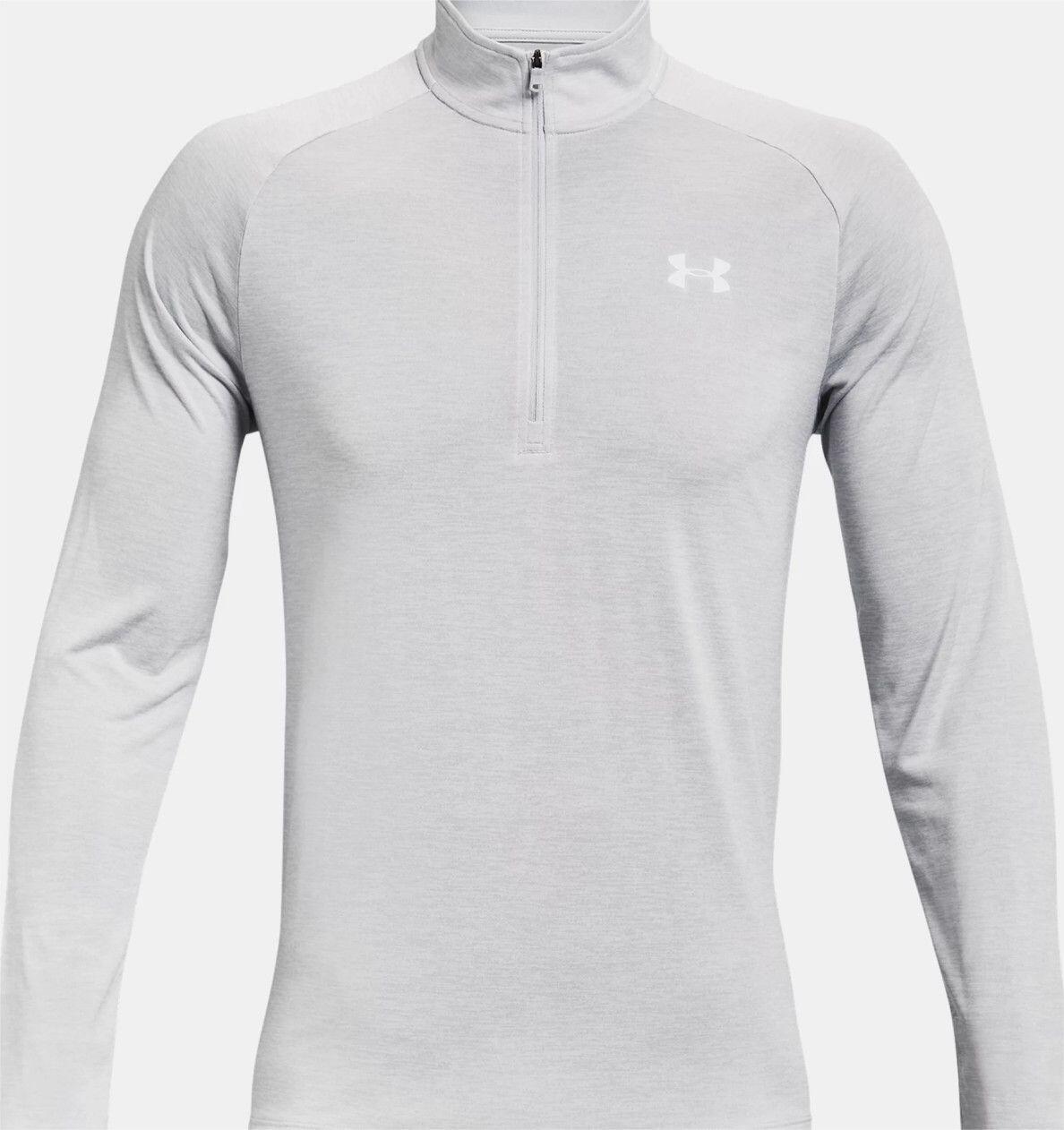 1/2 Zip Top Under Armour Tech 2.0 Zip Grau 5/6
