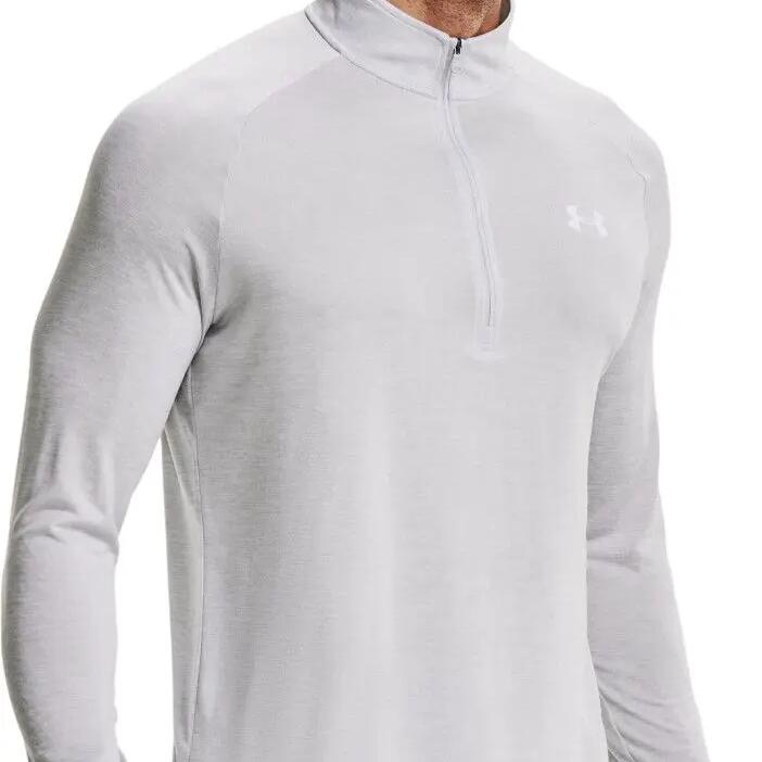 Under Armour Tech 2.0 Zip Grey 1/2 Zip Top