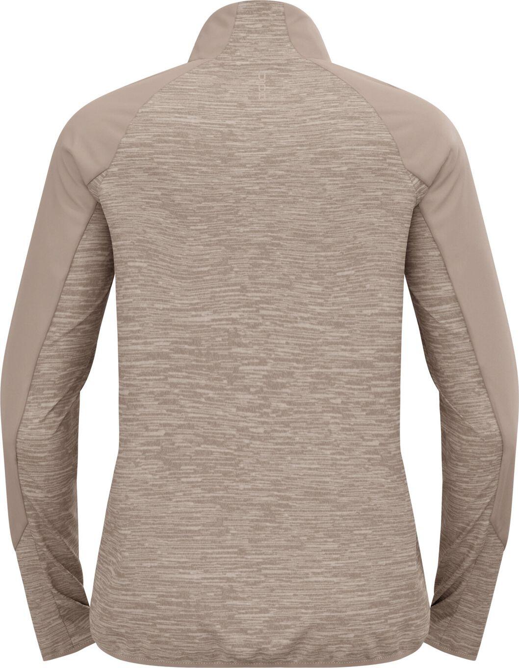 Veste Manches Longues Odlo Run Easy Warm Beige Homme 2/2