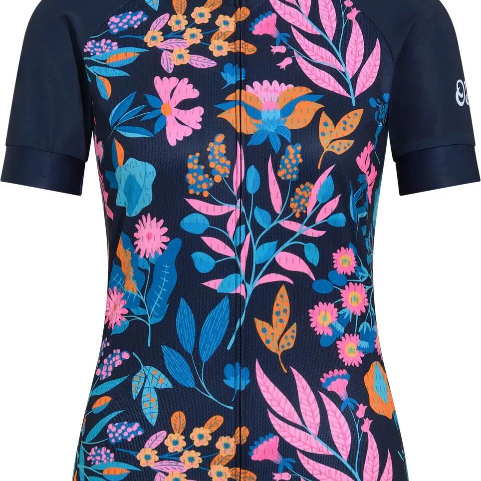 Odlo Performance Custom Women's Short Sleeve Jersey - Black