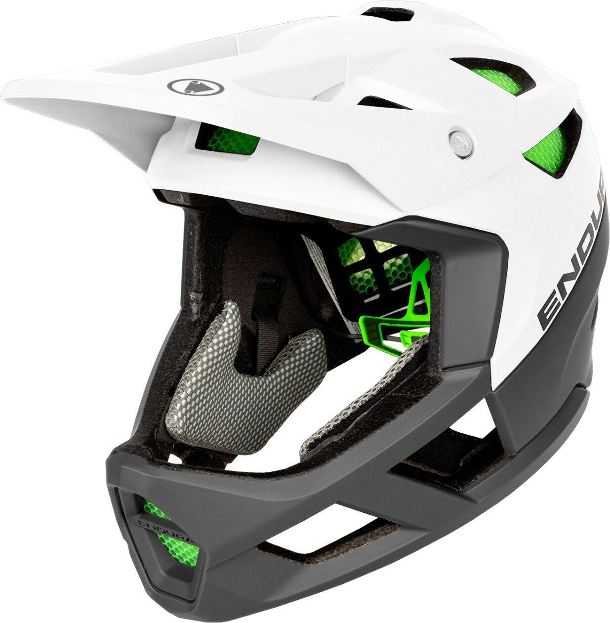 Endura MT500 MIPS Full Face Helmet White / Black 1/2