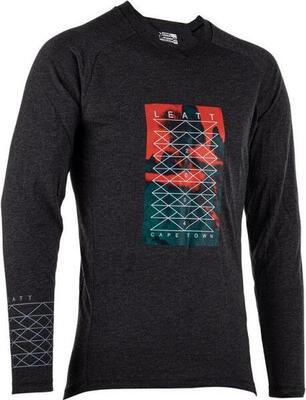 Lichtgewicht en comfortabel mtb-shirt gravity 2.0 met lange mouwen geel heren