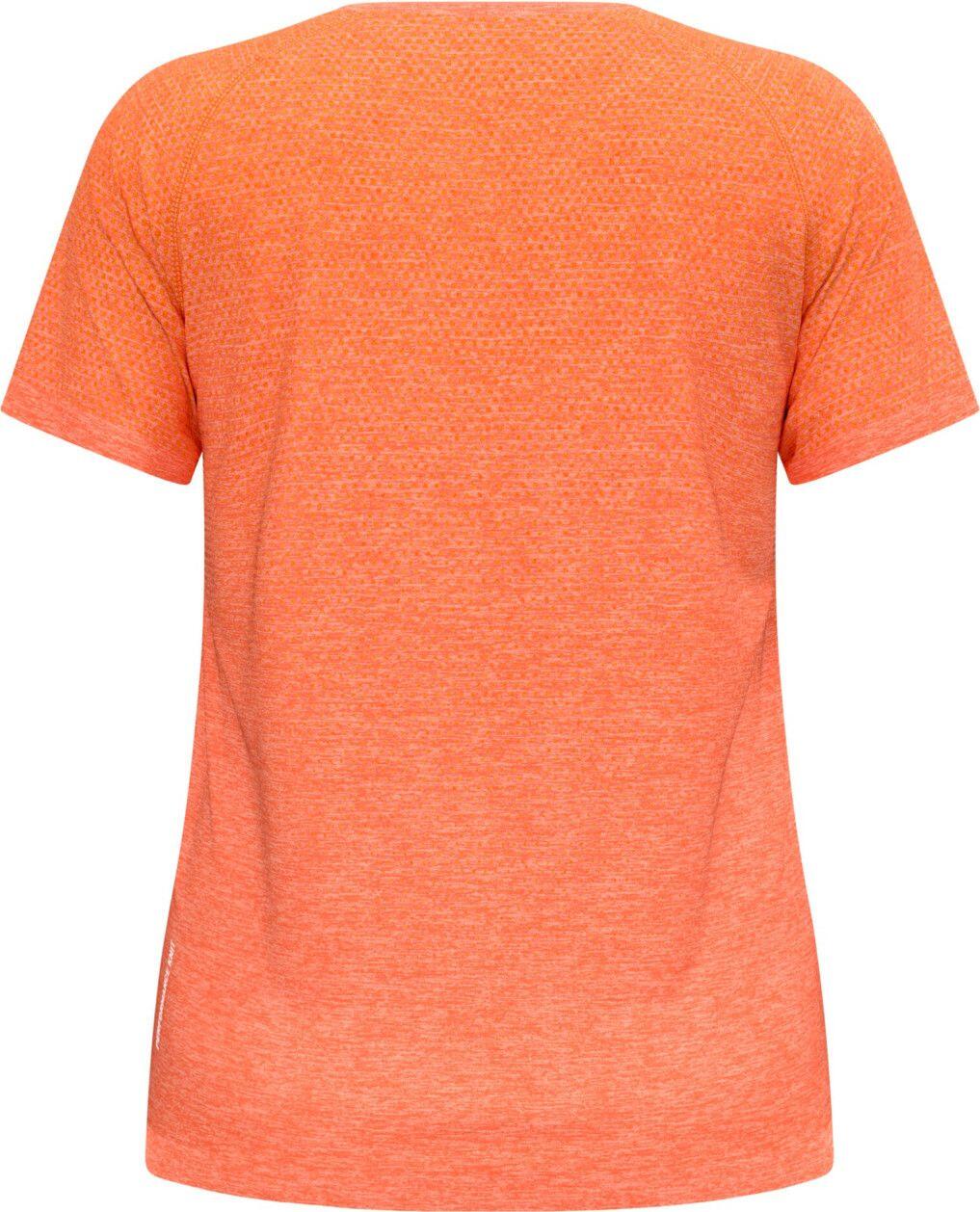 T-Shirt Running Odlo Essentials Seamless Corail Femme 2/5