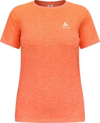 Odlo essentials naadloos dames shirt korte mouw koraal