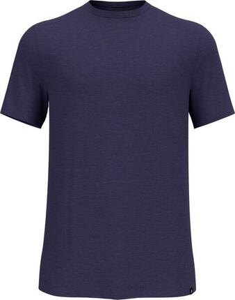 Odlo Merino Tencel Plain Plain Kurzarm Technisches T-Shirt Violett