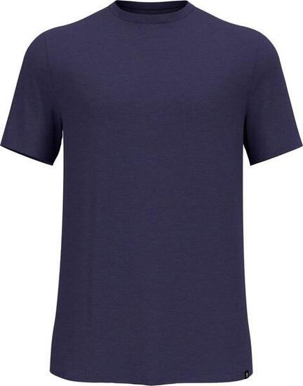 Odlo Merino Tencel Plain Plain Kurzarm Technisches T-Shirt Violett