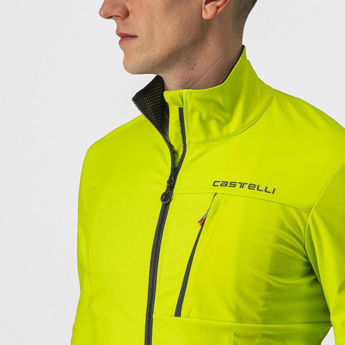 Veste Castelli GO Jaune Noir 5/5