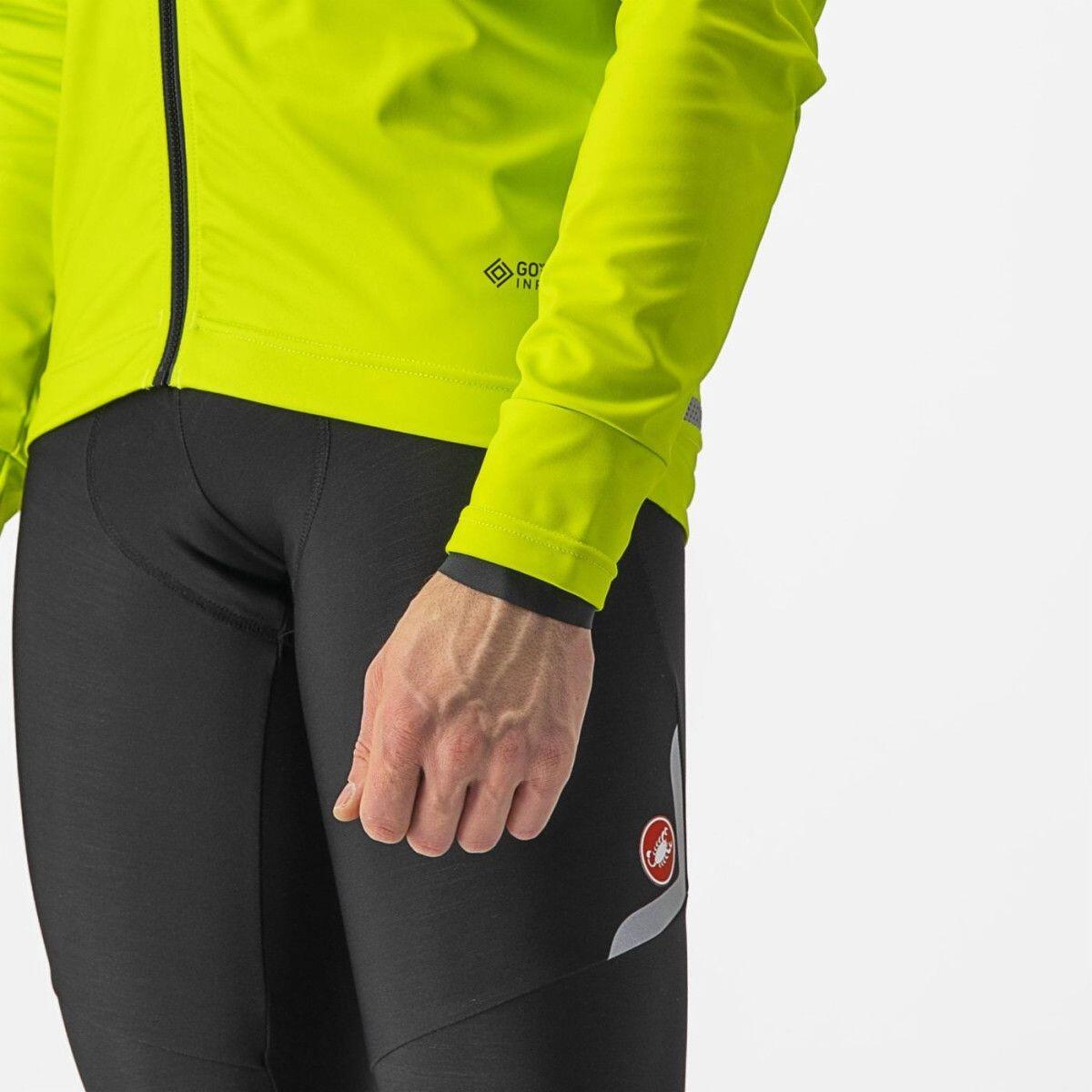 Veste Castelli GO Jaune Noir 4/5