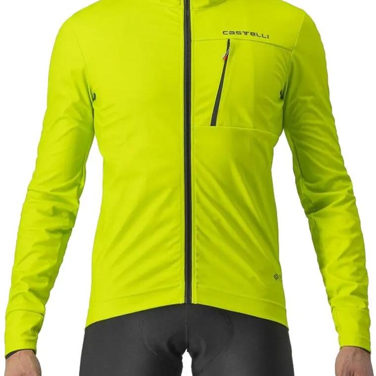 Castelli GO Jacket Yellow Black