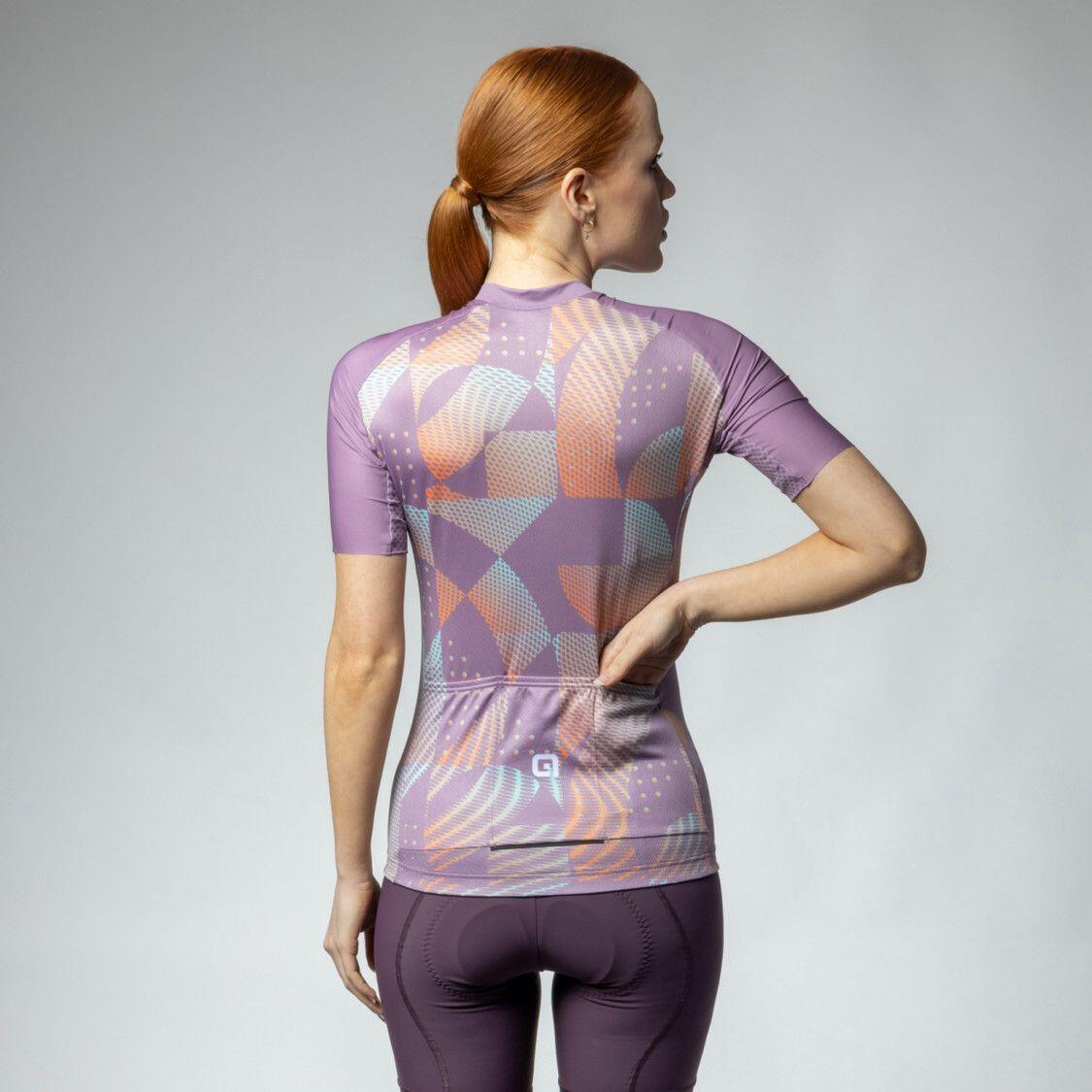 Maillot Manches Courtes Femme Alé Enjoy Violet 4/7