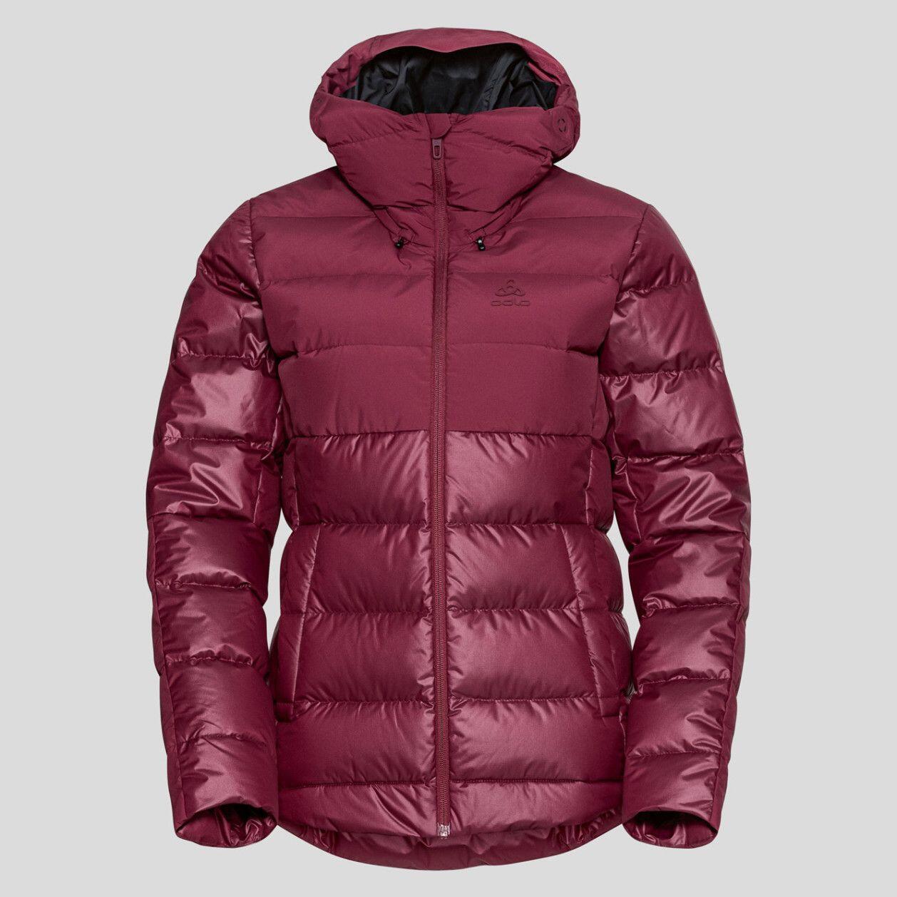 Giacca da donna Odlo Severin N-Thermic con cappuccio Red Raspberry Fudge 3/6