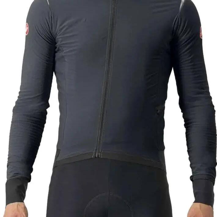 Castelli Alpha Flight Ros Long Sleeve Jacket Black