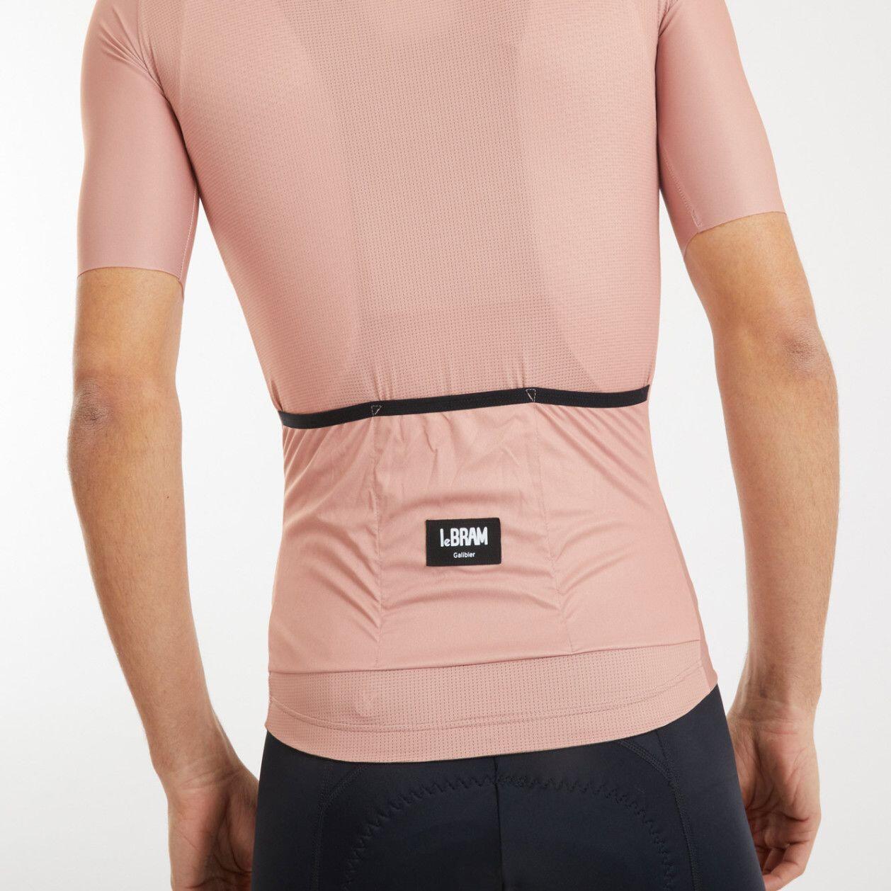 LeBram Galibier Short Sleeves Jersey Pink 2/4
