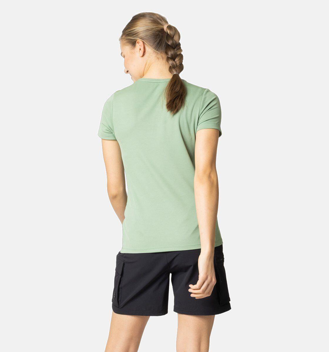 Maillot Manches Courtes Odlo F-Dry Ridgeline Femme Vert 2/3