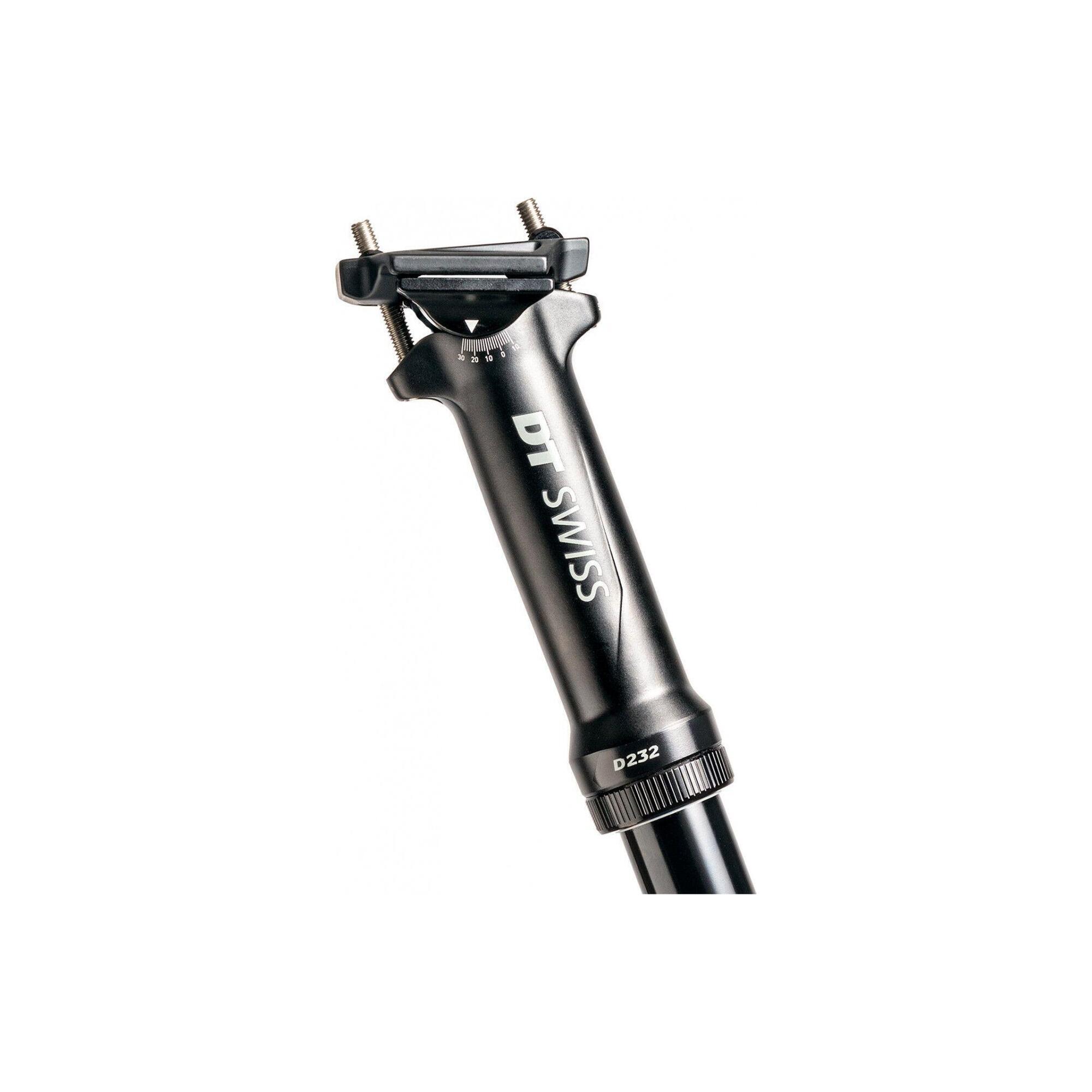 Tija de scaun reglabila cu schimbator DT Swiss D232 060 400 D L M MB SA aluminiu
